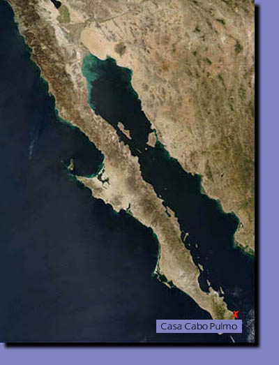 Location of Casa Neverending on the Peninsula An image of the Casa's location